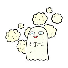 Cartoon Ghost N16