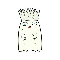 Cartoon Ghost N17