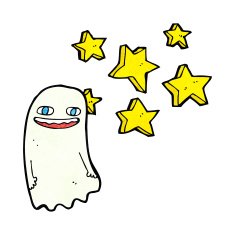 Cartoon Ghost N20