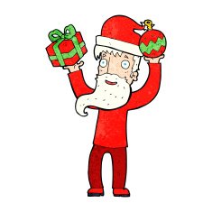 Cartoon Santa Claus N49