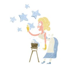 cartoon woman washing dishes N2