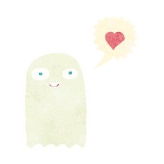 Cartoon Ghost N25