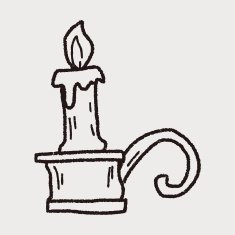 candlestick doodle N4