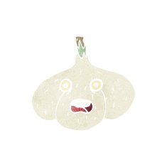 Cartoon Garlic N4