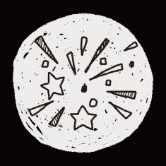 doodle firework N12