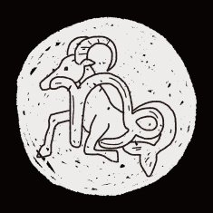 Capricorn Constellation doodle N12