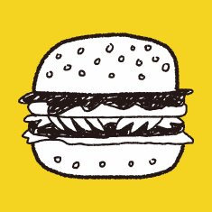 Doodle Hamburger N8