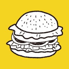 Doodle Hamburger N9