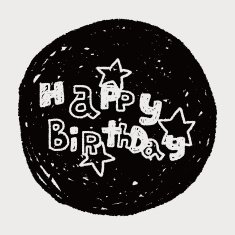 doodle happy birthday party N4