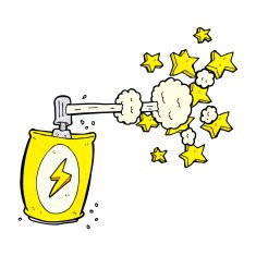 cartoon aerosol