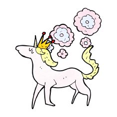cartoon magical horse N2