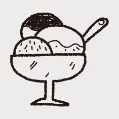 doodle ice cream N40
