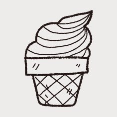 doodle ice cream N41