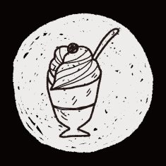 doodle ice cream N48