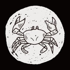 Crab doodle N20