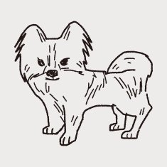 Dog doodle N42