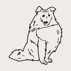 Dog doodle N43