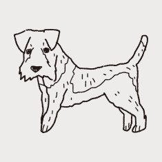 Dog doodle N49