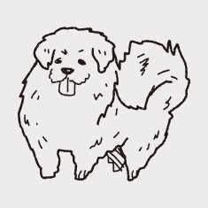 Dog doodle N54