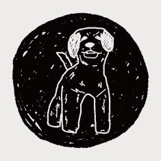 Dog doodle N100