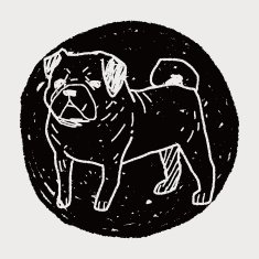 Dog doodle N101