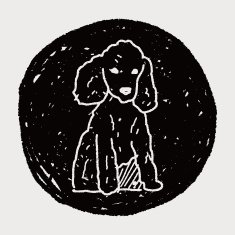 Dog doodle N105