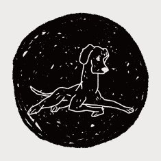 Dog doodle N108