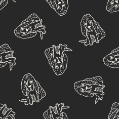 dog doodle seamless pattern background N39