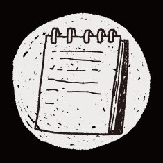 doodle notebook N19
