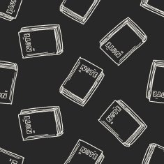 doodle notebook seamless pattern background N4