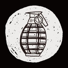 Grenade doodle N5