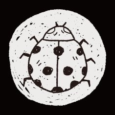 Ladybug doodle N11