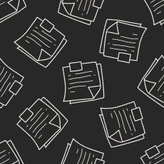 Memo doodle seamless pattern background N3