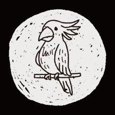 Parrot doodle N11