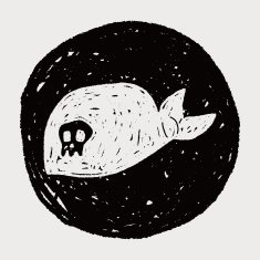 pirate hat doodle N22