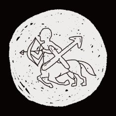 sagittariu Constellation doodle N12