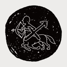sagittariu Constellation doodle N13