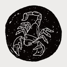 Scorpion doodle N7