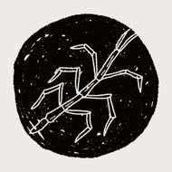 Stick insect doodle N6