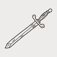 Sword doodle N19
