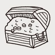 treasure chest doodle N7