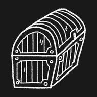 treasure chest doodle N10