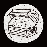 treasure chest doodle N11