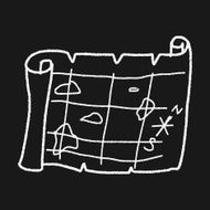 treasure map doodle N6