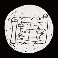 treasure map doodle N7