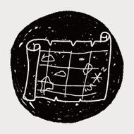 treasure map doodle N8