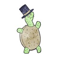 cartoon turtle in top hat N2