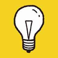 Doodle Light bulb N13