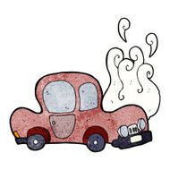 Broken Down Car Cartoon N9