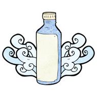 Cartoon Water Bottle N9